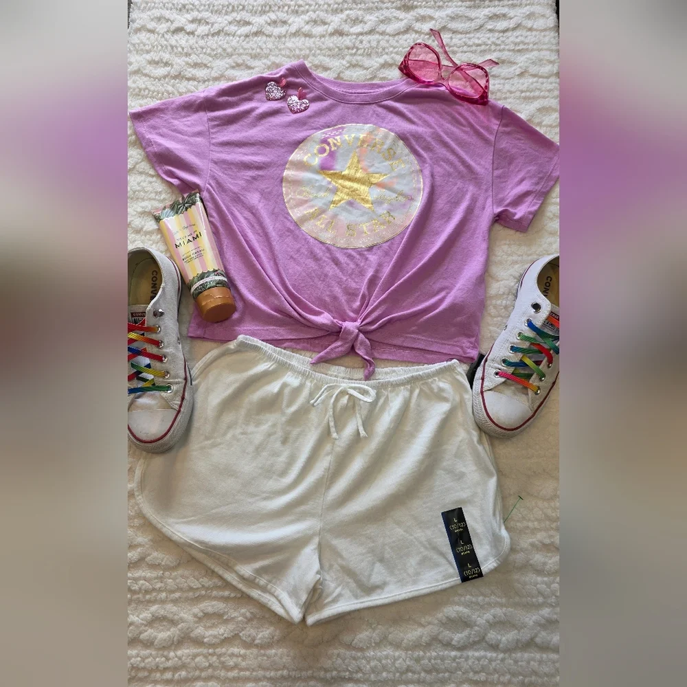 Converse Tee & Art Class Shorts Set | Youth Size L (12)